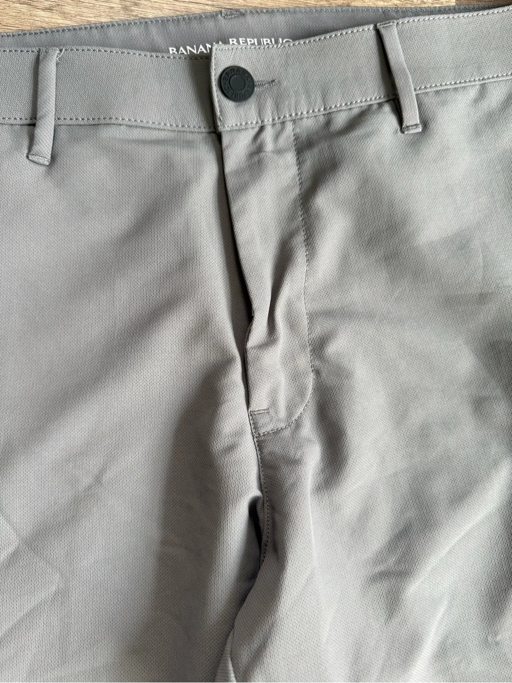 Banana Republic Gray Slim-Fit Pants – Men’s 32x30